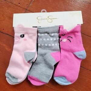 Toddler girl socks